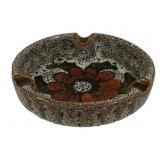 Art Pottery Ashtray - 6.5" Round