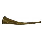 Brooks Brother English Brass Horn 10.5"