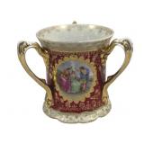 Royal Vienna Signed Porcelain Loving Cup