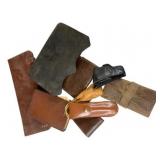 Lot of Assorted Leather Items