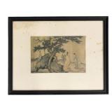 The Return of Duke Wen of Chin Framed Print