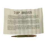 Top Brass NRA Pen w/ COA Paper