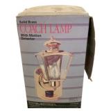 Solid Brass Outdoor Coach Lamp w/ box