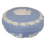 Vintage Wedgwood Jasperware Round Trinket Box