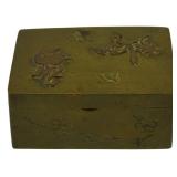 Antique Japanese Mixed Metal Shakudo Box
