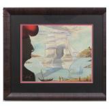 Untitled Sail Boat Giclï¿½e by Salvador Dali