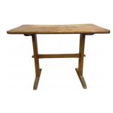 Antique Wood Table - 21 x 30 x 20
