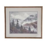 Framed Print "Solitary Journey" by Ralph Taylor