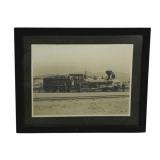 Antique Train Photo - 9.5 x 11.5