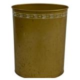 Vintage Ramsburg Metal Trashcan - 13 x 10.4 x 7