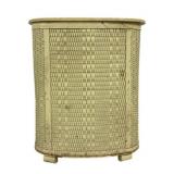Wicker Clothes Hamper - 25 x 21 x 12