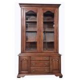 Henkel Harris 2 Part Bookcase Cabinet