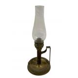 Antique Oil Lamp - 15" Tall