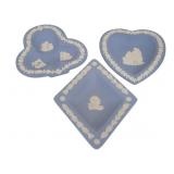 3pcs of Vintage Wedgwood Jasperware