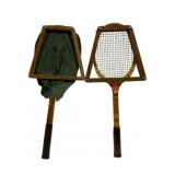 2 Vintage Wilson Tennis Rackets