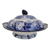 Vintage Wood & Sons Blue & White Transferware