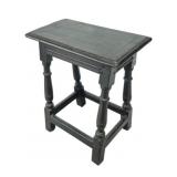 Antique Oak Joint Stool 22 x 18 x 10.5