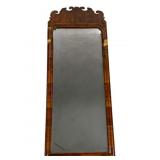 Vintage Wall Mirror, 38 x 15, some loss to frame