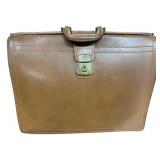Vintage Leather Brief Case - 15 x 18