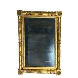 Giltwood Split Baluster and Rosette Mirror