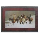 Return of Blackfoot Giclï¿½e by Fredric Remington