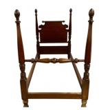 Twin Size Antique Poster Bed