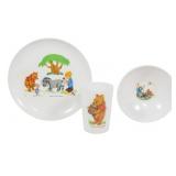3pc Vintage Winnie the Pooh Child
