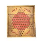Vintage "Hop Ching" Chinese Checker Board