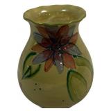 Art Pottery Vase - Signed - 7" Tall