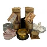 Lot of Assorted Items - Glass Bowls, Decor & More