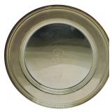 Concord International Silver Plate Plate 6"