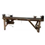 Craftsman Lathe on Stand - 104 x 44 x 30