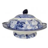 Vintage Wood & Sons Blue & White Transferware