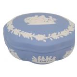 Vintage Wedgwood Jasperware Round Trinket Box