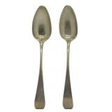 John Ziegler Pr Sterling Silver Spoons 0.77oz