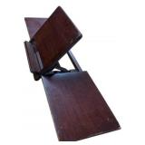 Mahogany Folding Bookstand - 36 x 12