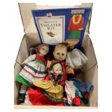 Assorted Vintage Dolls, Clothes & more