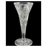 Rosenthal Cut Glass Vase - 10.5" Tall