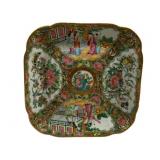 Rose Medallion Square Tray - 9.5 x 9.5