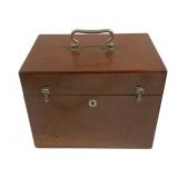 Wood Storage Recipe Box - 12 x 8.5 x 9.5