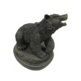 Bronze Bear Statue