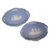 2 Vintage Wedgwood Jasperware Dishes