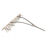 Large Antique Wooden Rake 71 x 66 x 13