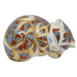 Royal Crown Derby "Contented Kitten" Figurine
