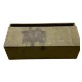 Wood Storage Box - 32 x 15 x 11