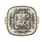 Coalport Indian Tree Handled Tray  - 9.5 x 10
