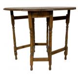 English Oak Gate Leg Table