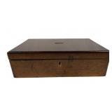 Antique Wood Lap Desk - 16 x 10 x 5