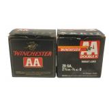 2 Winchester AA 20 Ga. - Not Full/As is