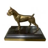 Metal Dog Statue - 5"